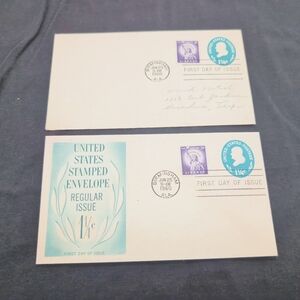 1960 Birmingham AL Liberty Vintage First Day of Issue Envelopes